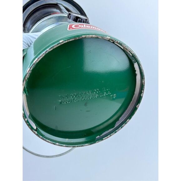 Vintage 1978 Coleman Double Mantle Lantern Model 220J - Picture 7 of 7